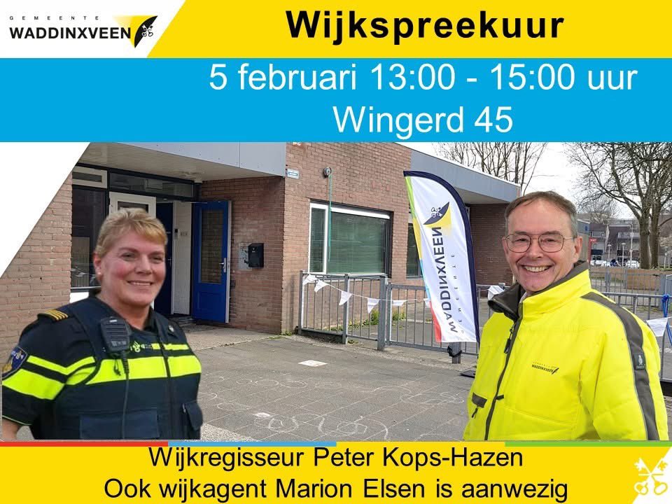 Wijkregisseurs Waddinxveen tweet media