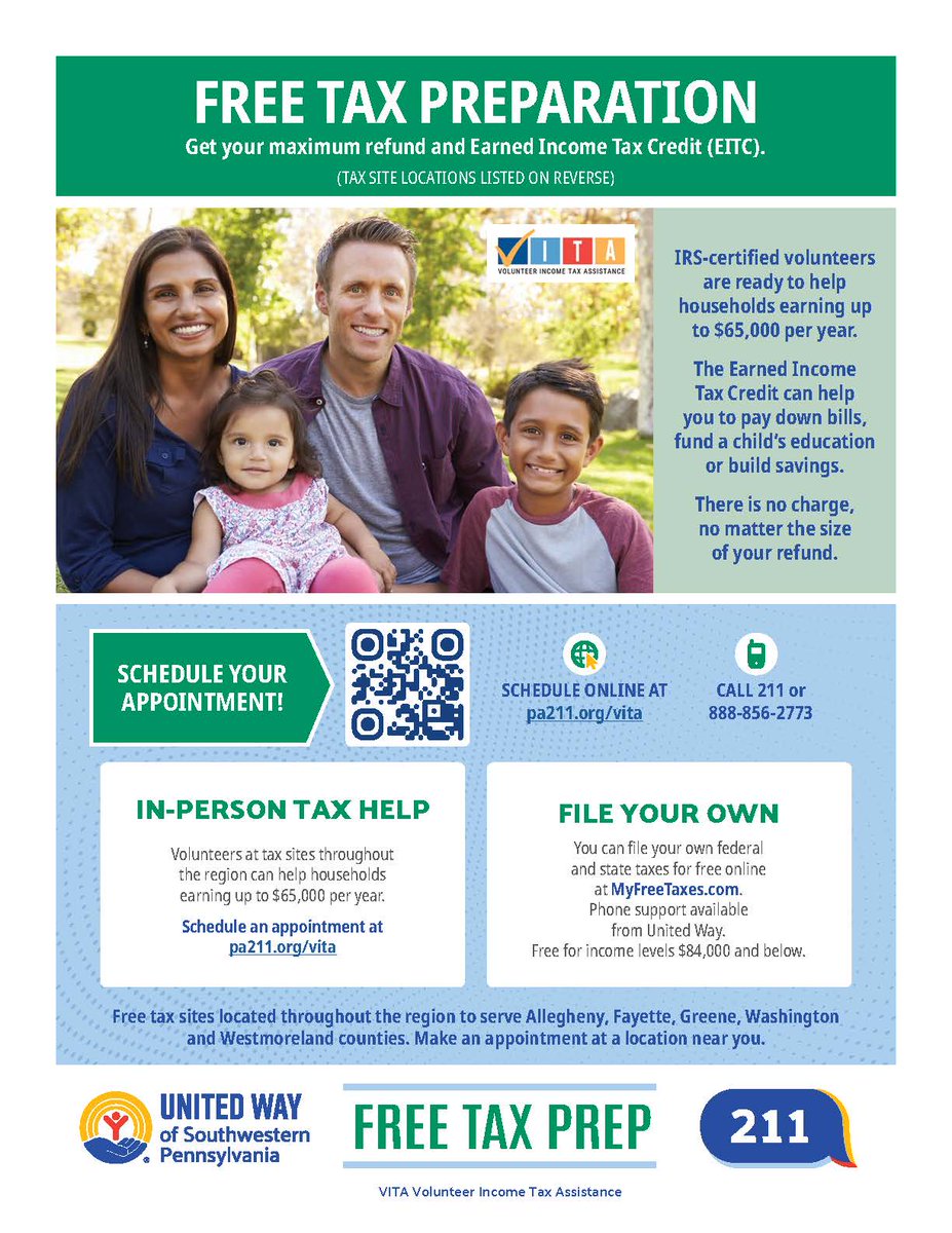 It's tax time and VLP stands ready to assist you with your 2024 tax return!  Please dial 211 to make an appointment today and as always reach out at 844-VLP-VETS with any questions.  Thank you!

#WeAreVLP
