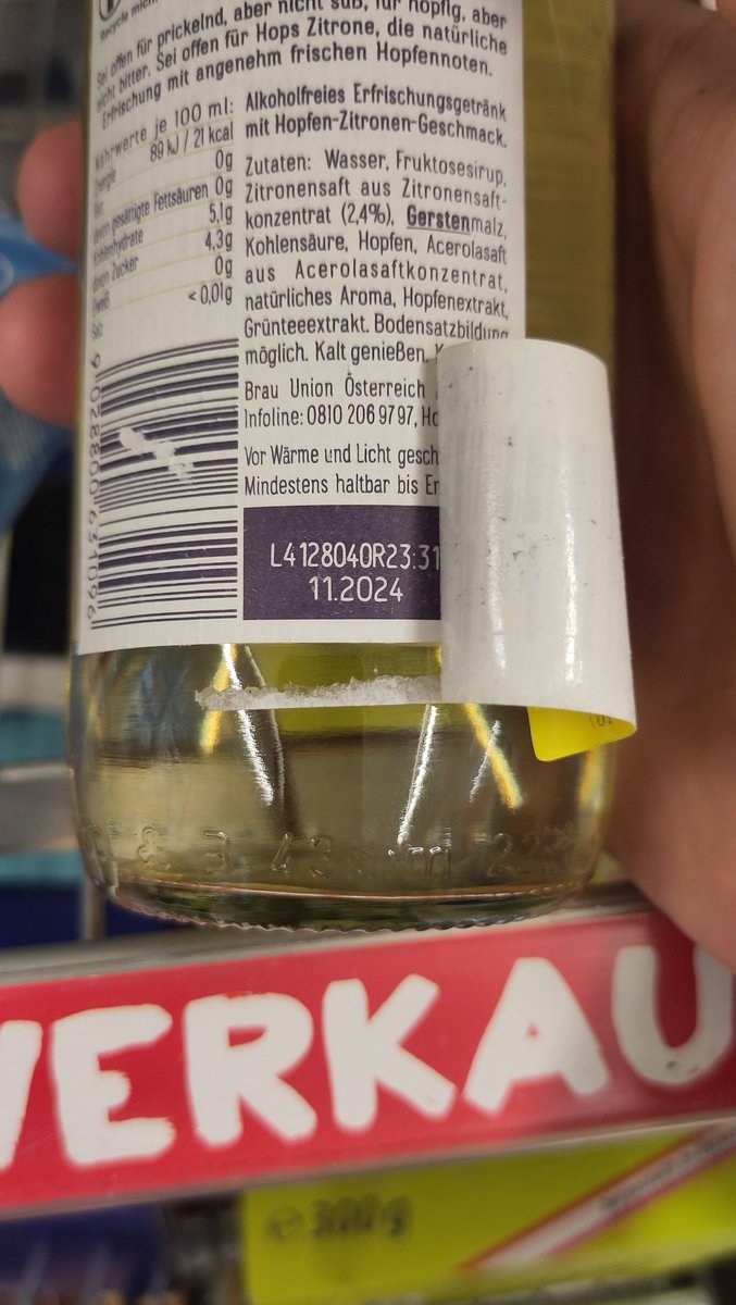 Bei <a href="/SPARoesterreich/">SPAR Österreich</a> werden regalweise zum Teil seit Monaten abgelaufene Produkte verbilligt verkauft (statt verschenkt). Und wie zufällig pickt das 50%-Pickerl oft auch noch direkt über dem Ablaufdatum.