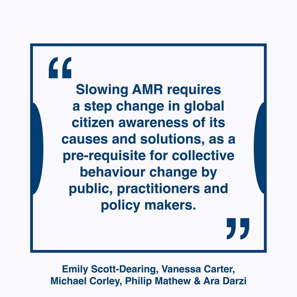 Imperial Medicine (@imperialmed) on Twitter photo "Slowing #AMR requires a step change in global citizen awareness of its causes and solutions".
New <a href="/NatureComms/">Nature Communications</a> Comment by <a href="/FlemingCentre/">Fleming Initiative</a> underscores the importance of patient and public involvement in tackling #AntimicrobialResistance.
Read 👉 nature.com/articles/s4146… "Slowing #AMR requires a step change in global citizen awareness of its causes and solutions".
New <a href="/NatureComms/">Nature Communications</a> Comment by <a href="/FlemingCentre/">Fleming Initiative</a> underscores the importance of patient and public involvement in tackling #AntimicrobialResistance.
Read 👉 nature.com/articles/s4146…