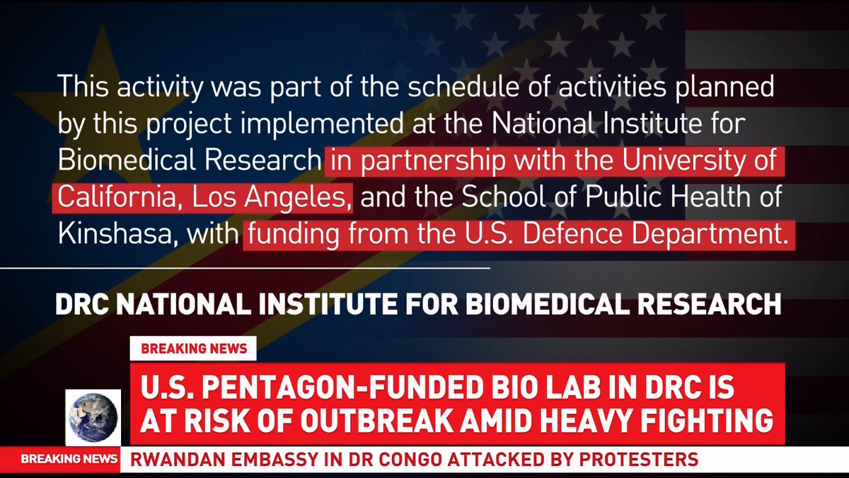 TonySeruga's tweet photo. The U.S. moved bioweapon labs from Ukraine to Africa. https://t.co/RsNkfx9hSF