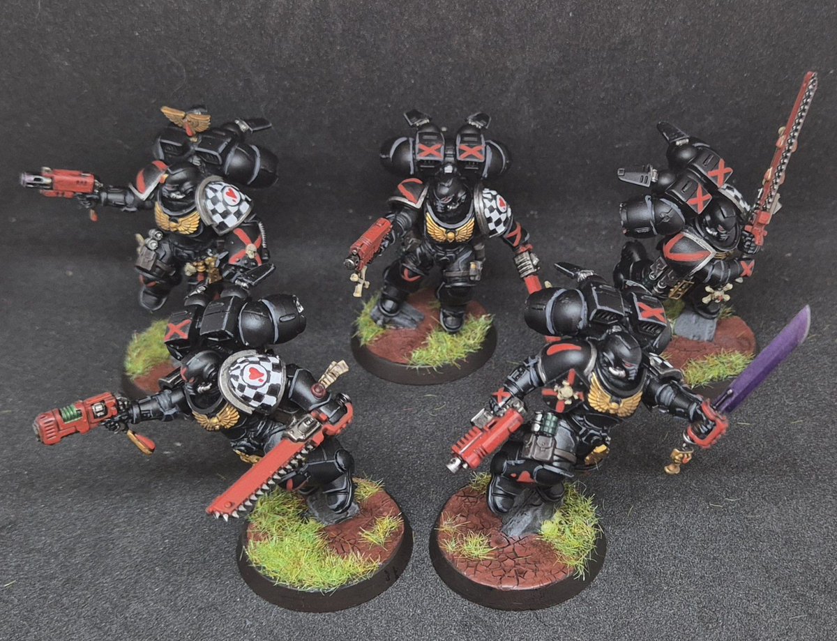 Lamenters death company with jump packs ! 
So big compared to old assault marines