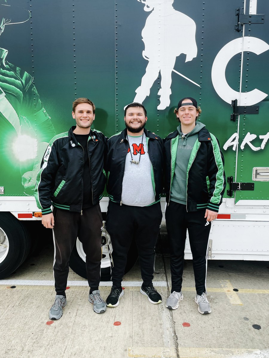 Introducing the 2025 Cavaliers Drum Majors. Welcome back Will Colavitti and we are proud to announce the addition of Patrick Vigus and Max Schaeffer! 🌹