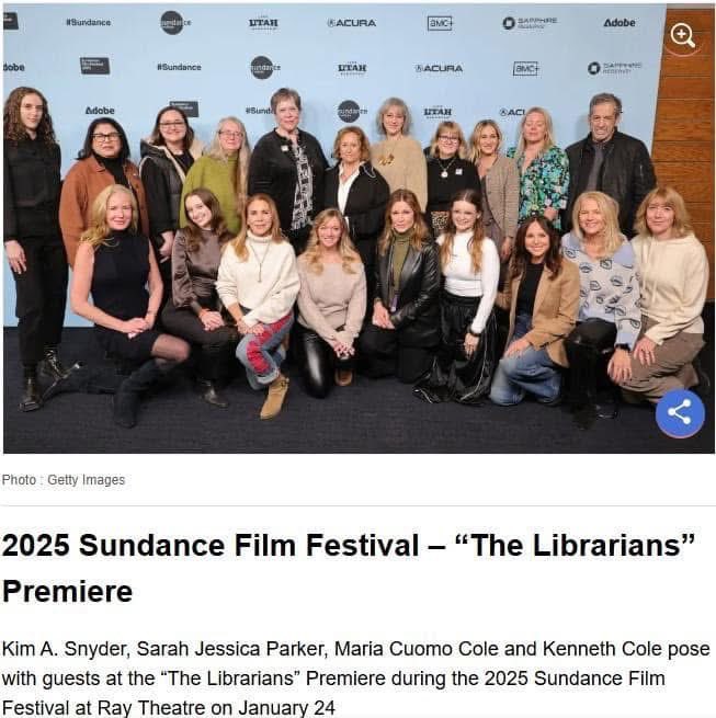 Proud to be part of this documentary showing the impacts of book bans on librarians and young adults. #thelibrariansfilm