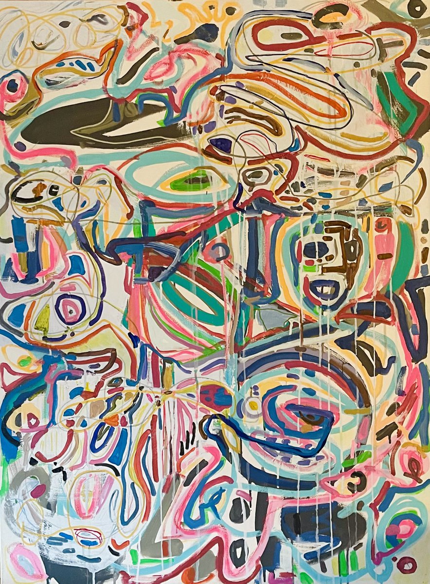grageArtgallery's tweet image. Untitled no. 11,055/ 2025/ 30X40 inches/ Acrylic on Canvas
 #ArtistOnTwitter #abstractexpressionism
#ArtCollectors 
#ArtOfTheDay