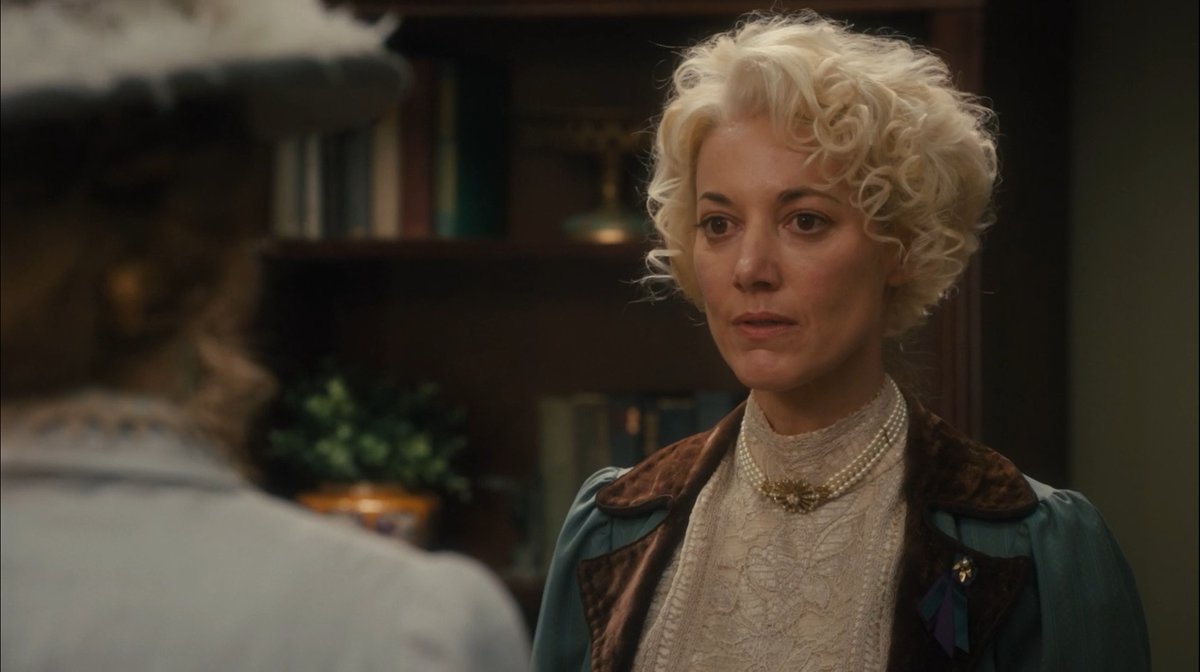 Zoie Palmer as Lucy Renshaw on the Murdoch Mysteries S18E11 Bombshells 2025