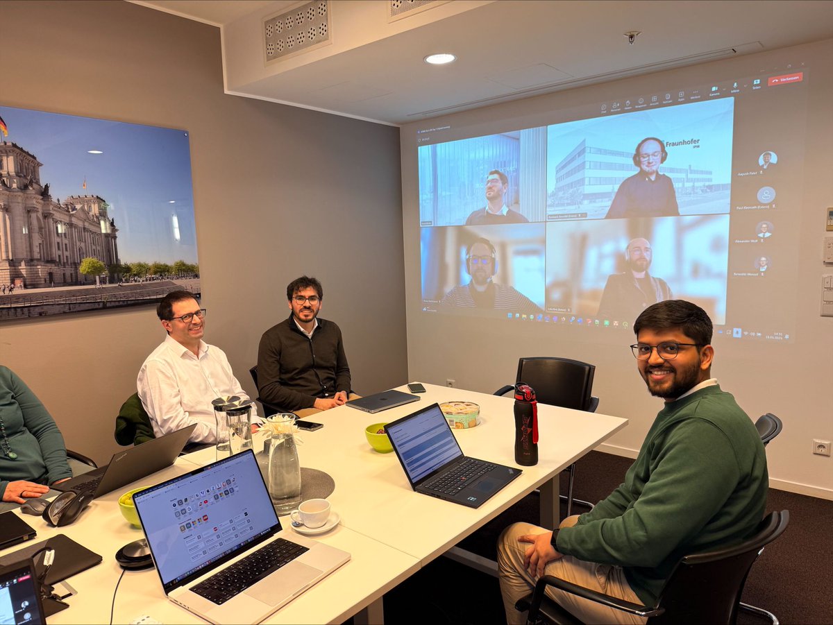 Ivm_tech's tweet photo. 𝐑&amp;𝐃:
Our kick-off meeting in Berlin for the project #ARIME: 
the implementation of an automated, real-time system of railway infrastructure diagnosis, encompassing the whole chain from measurement to validation and up to maintenance planning. TY all &amp; @nextrailberlin https://t.co/LbUyUdOIiB