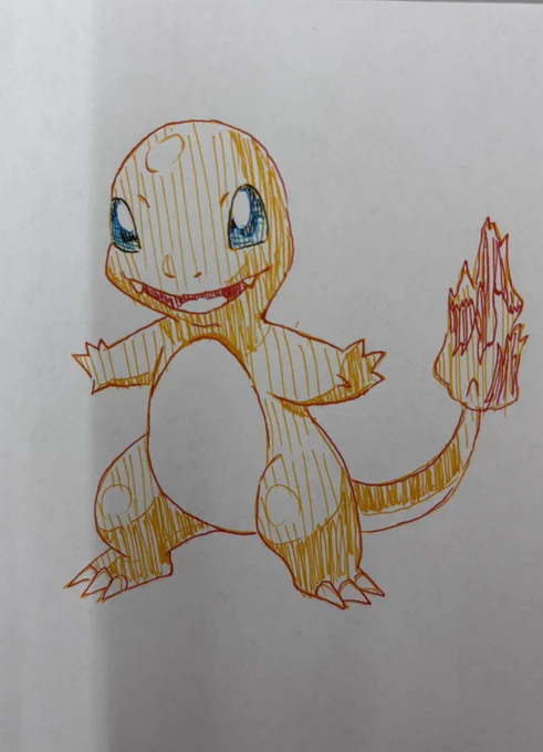 一発描き#ポケモン 