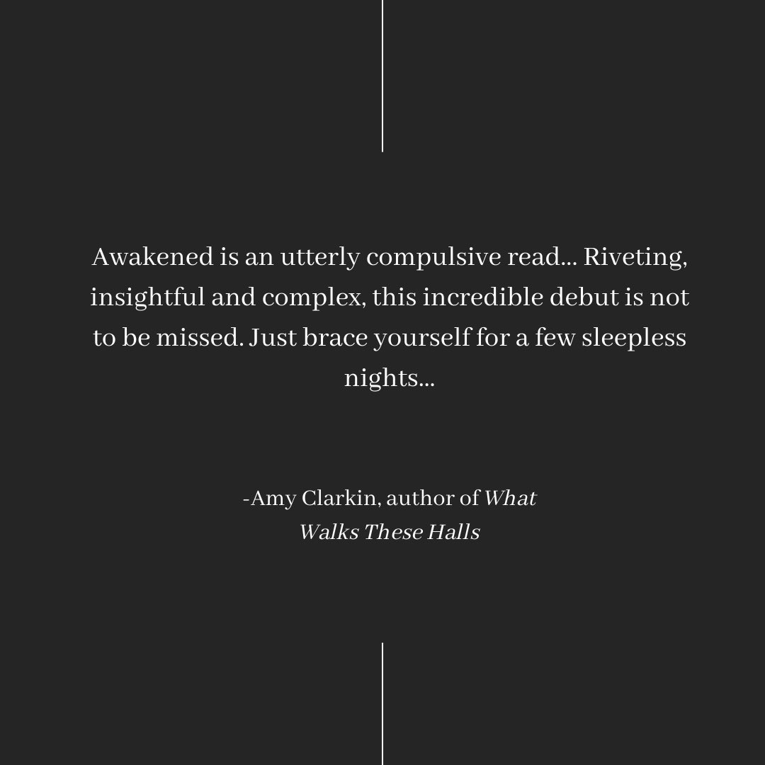since proofs are making their way out into the world, i thought i’d share some of the nice things people have said about Awakened so far!

if they intrigue you, a selection of pre-order links are here: linktr.ee/lauracelliott

🐦‍⬛🥰🐦‍⬛