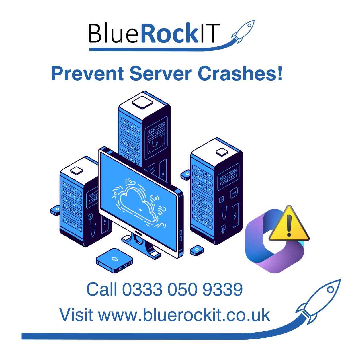 BlueRockITLtd's tweet photo. Have you suffered Server issues recently?

A recent update to #Microsoft #Office365 has started to cause crashes on servers running Microsoft Server2016

Contact us for help to keep your servers &amp; your business running smoothly.

Call 0333 050 9339
#Servers #ITSupport #ITHelp https://t.co/XSQRV8WxXV