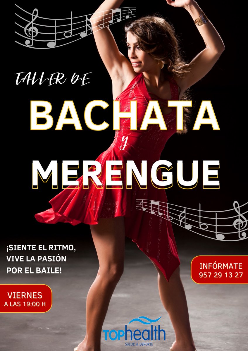 ¡Vuelven los Talleres de Bachata!
Nos complace informaros que a partir del próximo viernes, 31 de enero, a las 19:00, daremos inicio a los talleres de bachata.
No os lo perdáis! Las plazas son limitadas, así que aseguraos de apuntaros cuanto antes.
