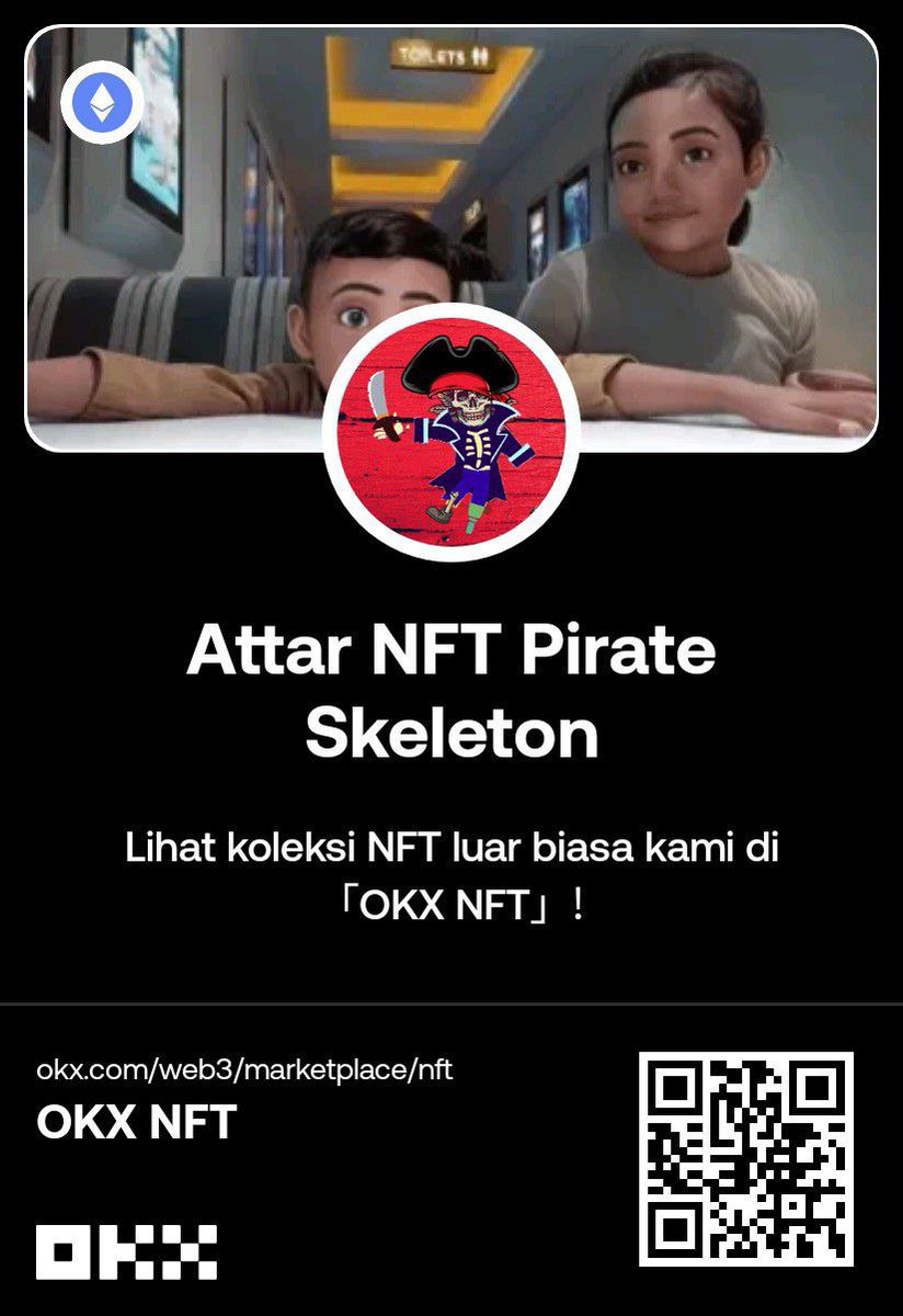 samuderakepri's tweet photo. Beli semua Attar NFT Pirate Skeleton di batas harga bawah di OKX: https://t.co/uiLJ82tL30 https://t.co/q5aXuIANuO
