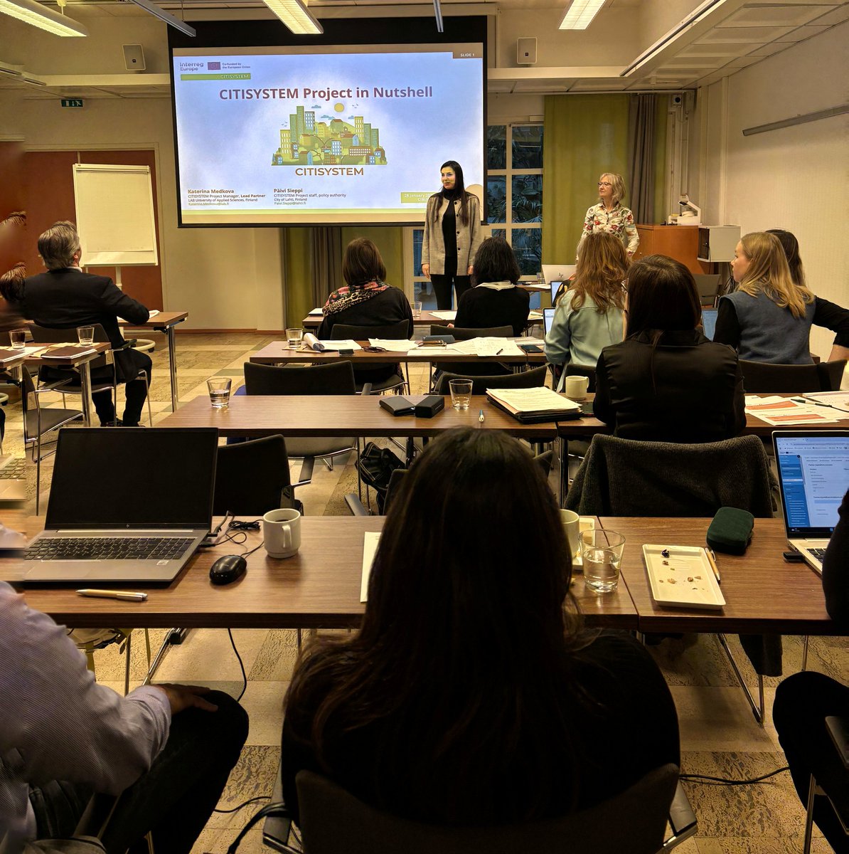 Exploring synergies between 2 <a href="/interregeurope/">Interreg Europe</a> #CIBUS &amp; <a href="/CITISYSTEMeu/">CITISYSTEM</a> &amp; #FISHH to tackle #FoodWaste through #CircularBioeconomy &amp; #systemic approach! Sharing knowledge &amp; #goodpractices to inspire sustainable solutions across cities &amp; regions. <a href="/LABfinland/">LABfinland</a> <a href="/LahdenKaupunki/">Lahden kaupunki / City of Lahti</a>