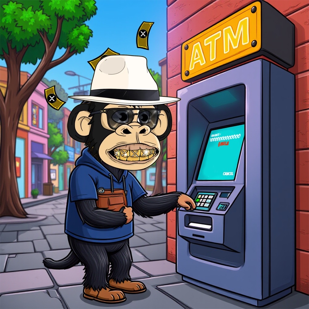 Looks like this <a href="/moneymindedapes/">Money Minded Apes</a> is trying to get $ATM $MULA AND $ape to Load his bags! 

#AllTheMemes #xrp #xrpnfts