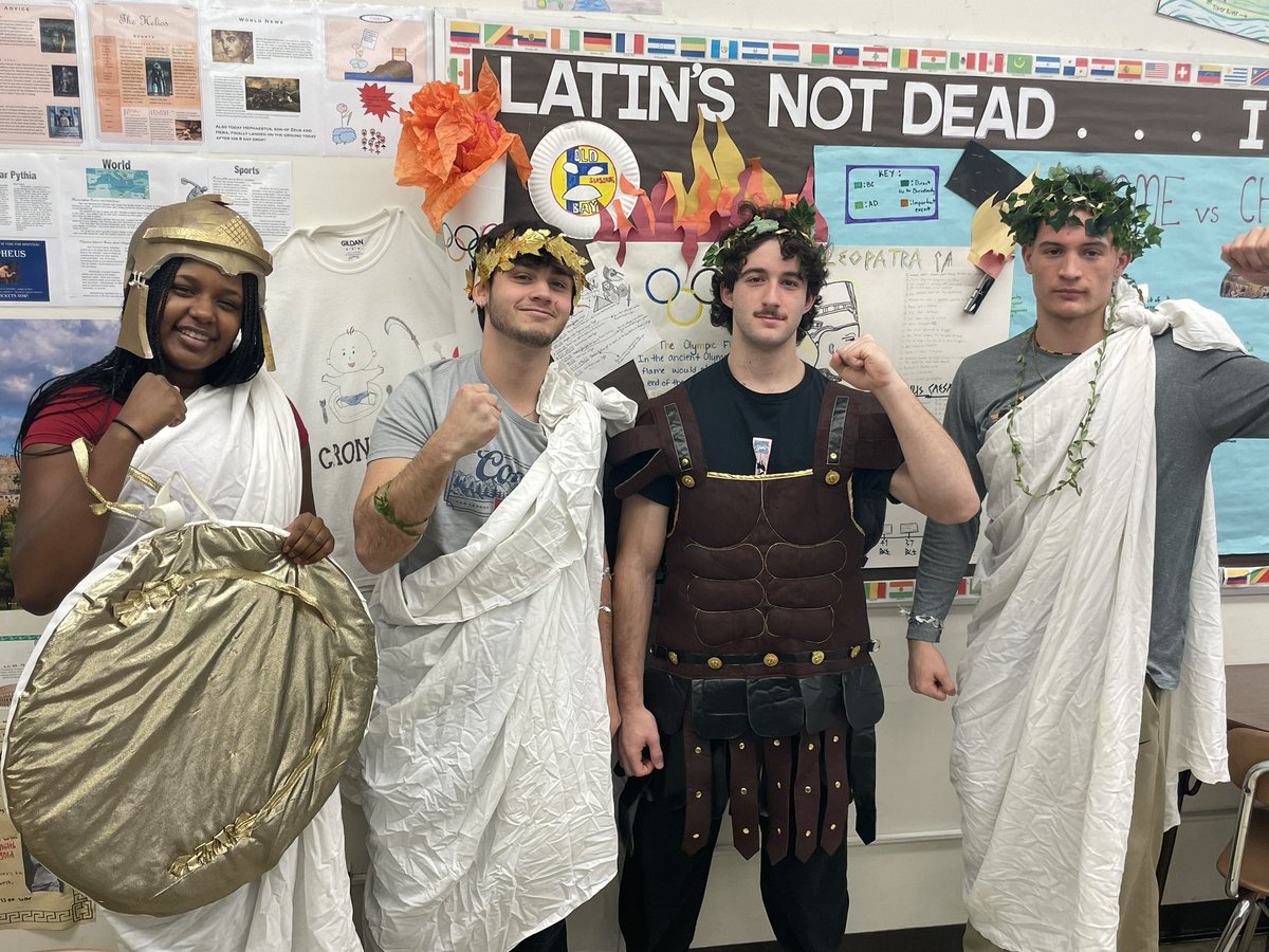 Registration has begun! Unlock the language of Ancient Rome by taking Latin 101 &amp; 102 and explore epic tales, gifs and heroes with Classical Mythology!