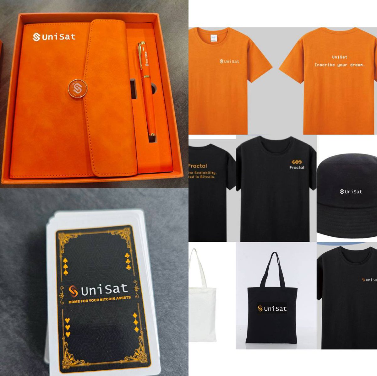 Our giveaway continues🎁

We’re excited to share our new swags with you! 3 lucky winners will get our usual swag set PLUS new UniSat notebook📙and poker cards! 

🧡Follow me and <a href="/unisat_wallet/">UniSat - wallet, explorer & extension for bitcoin.</a> 
🧡RT and like
🧡Comment your new year wishes with #unisat2025lfg 
⏰ 48 hours

Have a