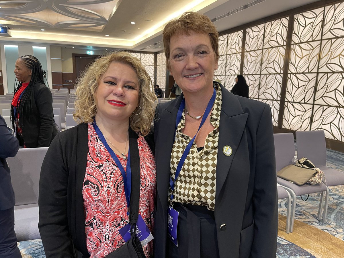 Ana Rada Tarifa (@radatarifa) on Twitter photo With the OWSD Coordinator Tonya Blowers is at the GKD and 3rd General Assembly of the International Science Council in Muscat. #MuscatISC <a href="/ISC_LAC/">ISC RFP - LAC</a> With the OWSD Coordinator Tonya Blowers is at the GKD and 3rd General Assembly of the International Science Council in Muscat. #MuscatISC <a href="/ISC_LAC/">ISC RFP - LAC</a>