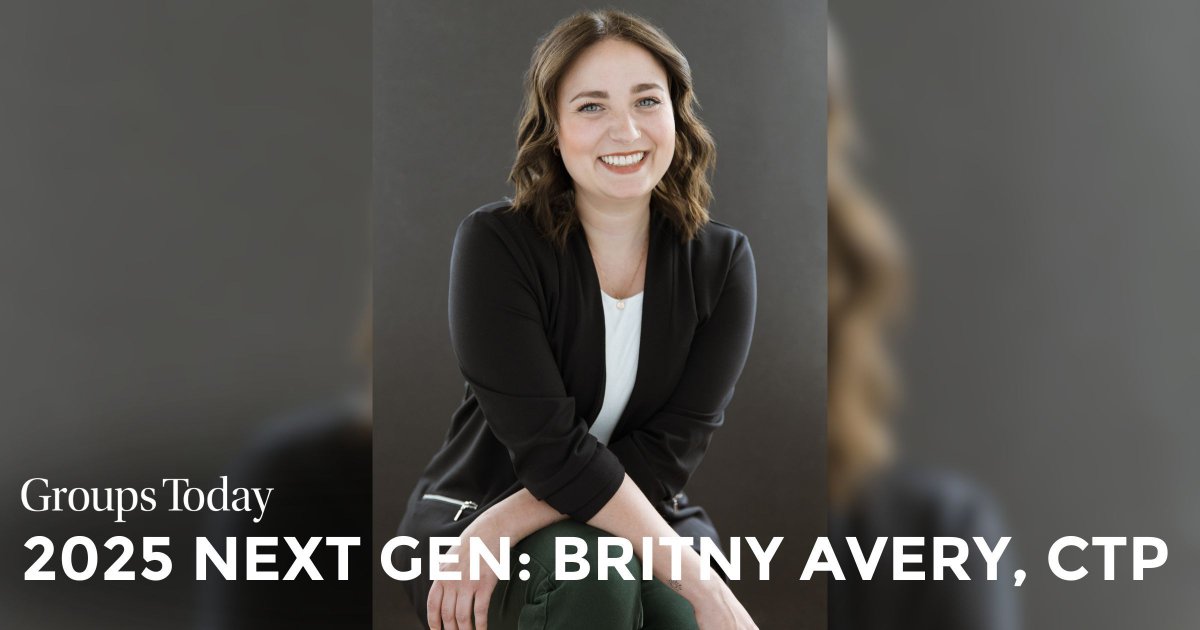 GroupsToday's tweet image. Meet one of our #2025NextGens, Britny Avery, CTP! As a Specialty Sales Manager for @ExperienceGR, Avery does just that by curating experiences for the group travel market. Keep reading to get to know her better! buff.ly/4gcHUVq Photo courtesy of Mod Bettie.