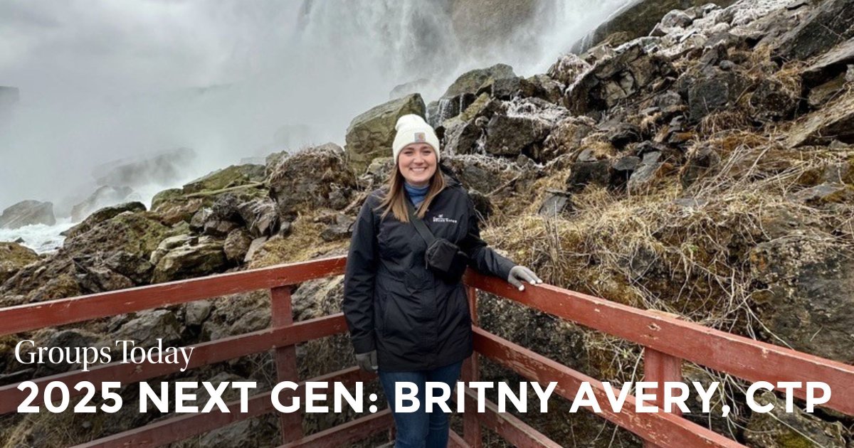 GroupsToday's tweet image. Meet one of our #2025NextGens, Britny Avery, CTP! As a Specialty Sales Manager for @ExperienceGR, Avery does just that by curating experiences for the group travel market. Keep reading to get to know her better! buff.ly/4gcHUVq Photo courtesy of Mod Bettie.