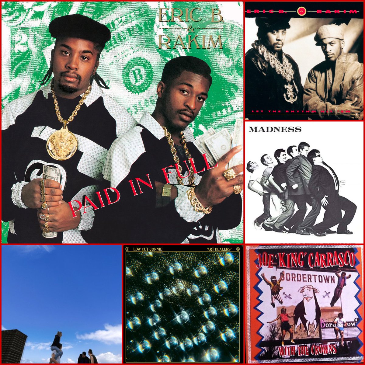 jsmallseattle's tweet image. TUESDAY SPINS
Happy birthday to Rakim (William Griffin Jr.)
Eric B. & Rakim: Paid in Full
Eric B. & Rakim: Let the Rhythm Hit 'Em
Madness: One Step Beyond...
Joe "King" Carrasco & the Crowns: Bordertown
Low Cut Connie: Art Dealers
Fred Again.. : 10 Days