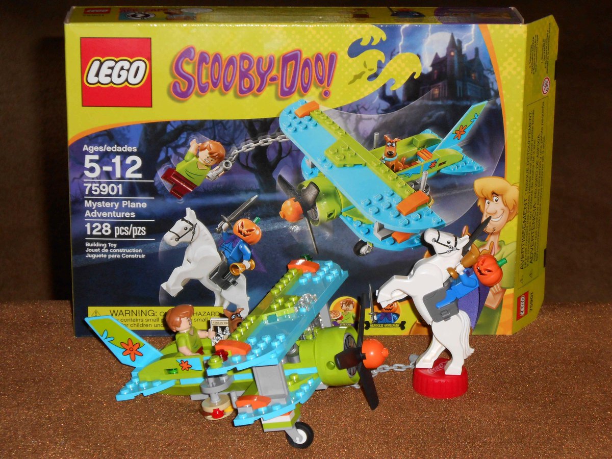WendyLovesJesus's tweet image. It's #InternationalLegoDay! Throwback to 2015 and in my opinion the greatest #ScoobyDoo @LEGO_Group set there is -- "The Headless Horseman of Halloween" is one of my favourite Scooby episodes, so it was a no-brainer that I'd snag this plane set! 🎃👻🐎🛩️