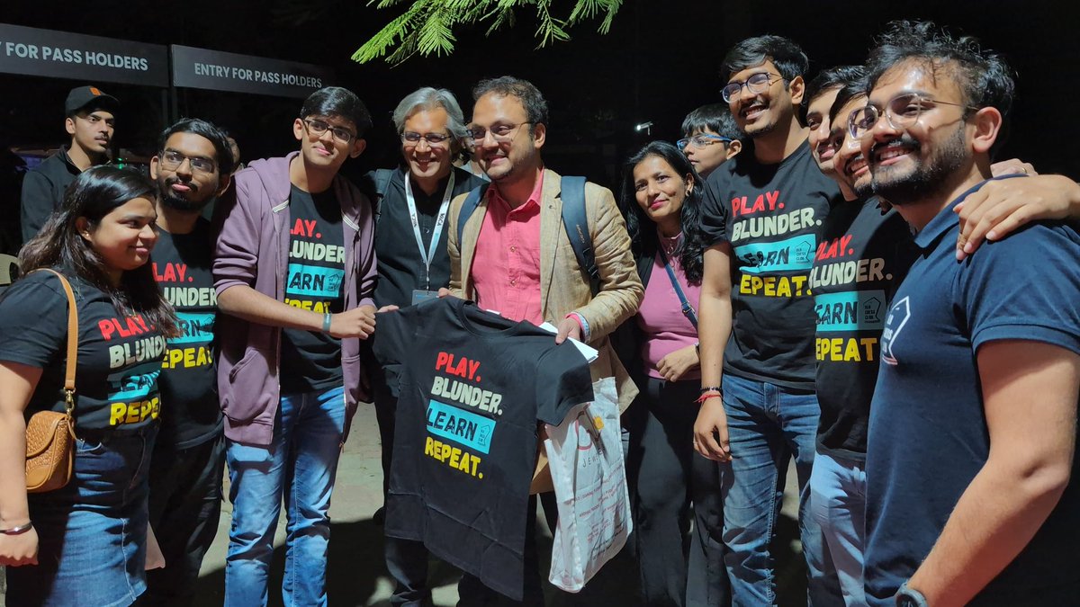 Bangalore Chess Club (@blr_chessclub) on Twitter photo Happy Birthday, <a href="/sagarchess1/">Sagar Shah</a>! π
On behalf of the Bangalore Chess Club, we want to thank you for your tireless efforts in promoting chess and inspiring players across the country. Wishing you a fantastic day filled with joy, laughter, and chess brilliance! Happy Birthday, <a href="/sagarchess1/">Sagar Shah</a>! π
On behalf of the Bangalore Chess Club, we want to thank you for your tireless efforts in promoting chess and inspiring players across the country. Wishing you a fantastic day filled with joy, laughter, and chess brilliance!
