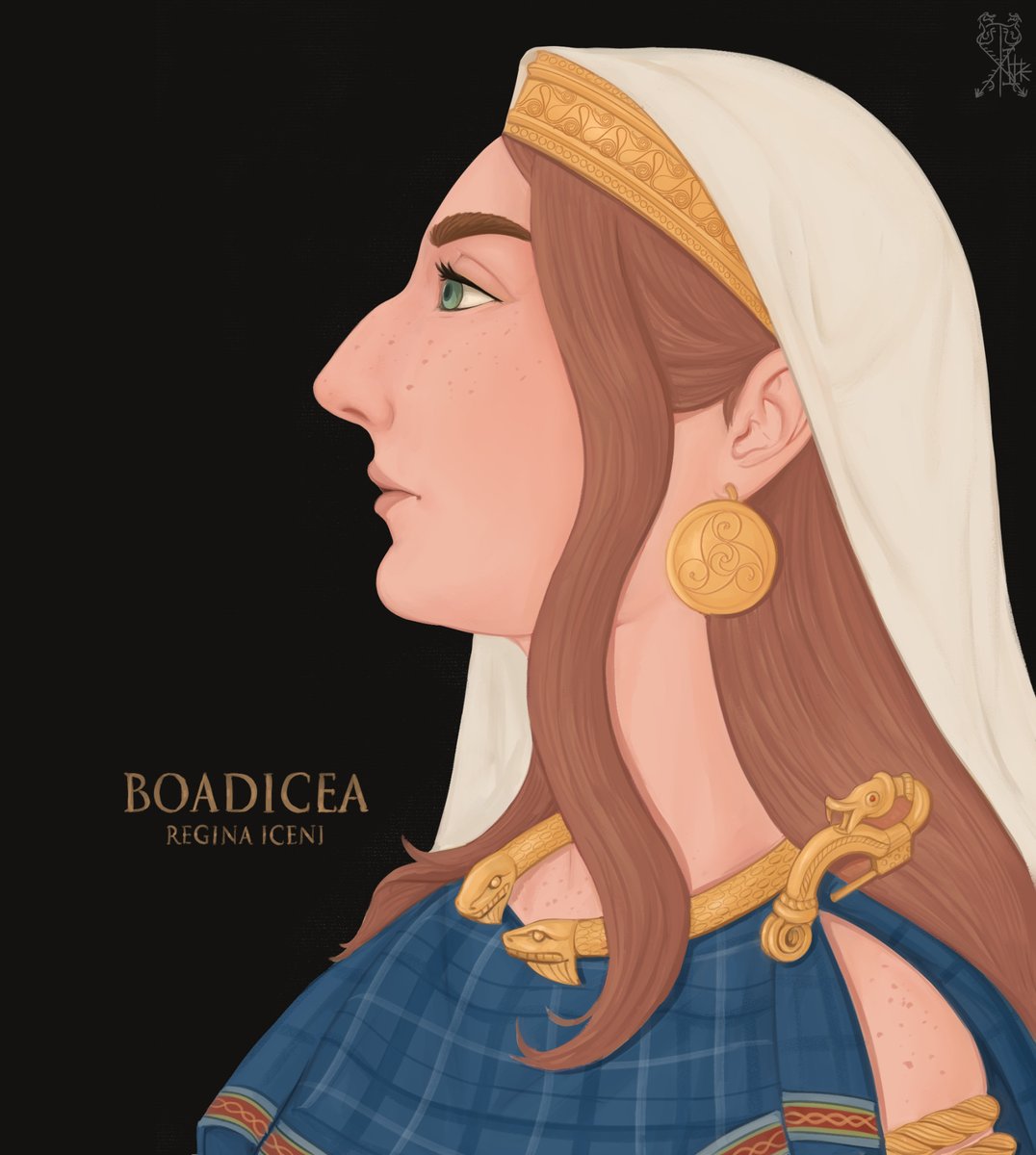 sanstitre2000's tweet photo. Portrait of Boudica https://t.co/7Hxnr3baEo