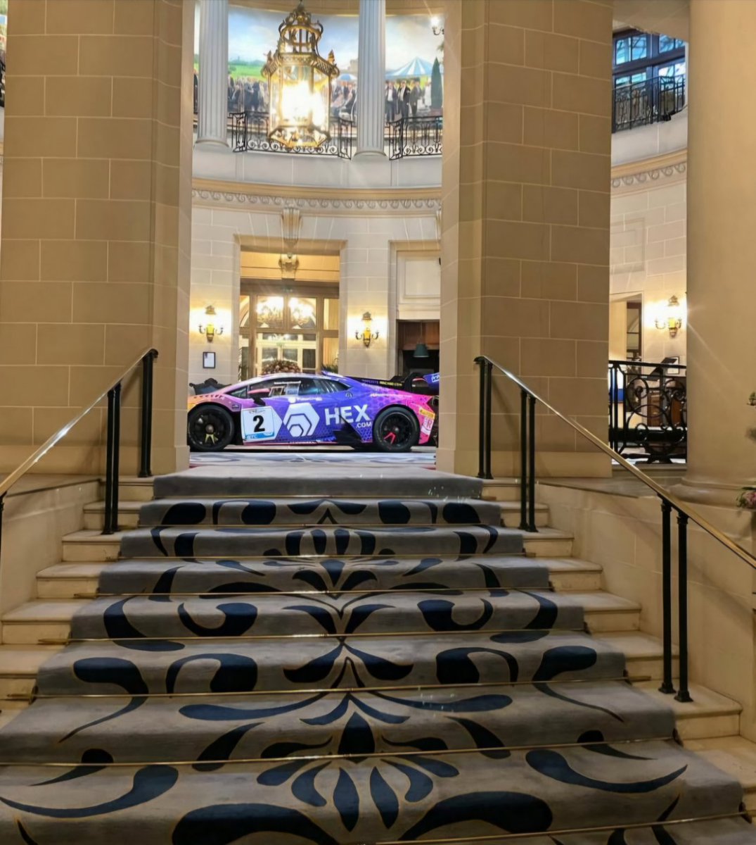 "As the current over all GT Cup Champion I am extremely proud to have my car on display in the beautiful Rotunda at the <a href="/RoyalAutomobile/">Royal Automobile Club</a> from today, for a week in anticipation of the <a href="/GTCUP/">GT Cup Championship🏆</a> awards night at the club on Friday where Tom Rawlings and I will collect our Champions
