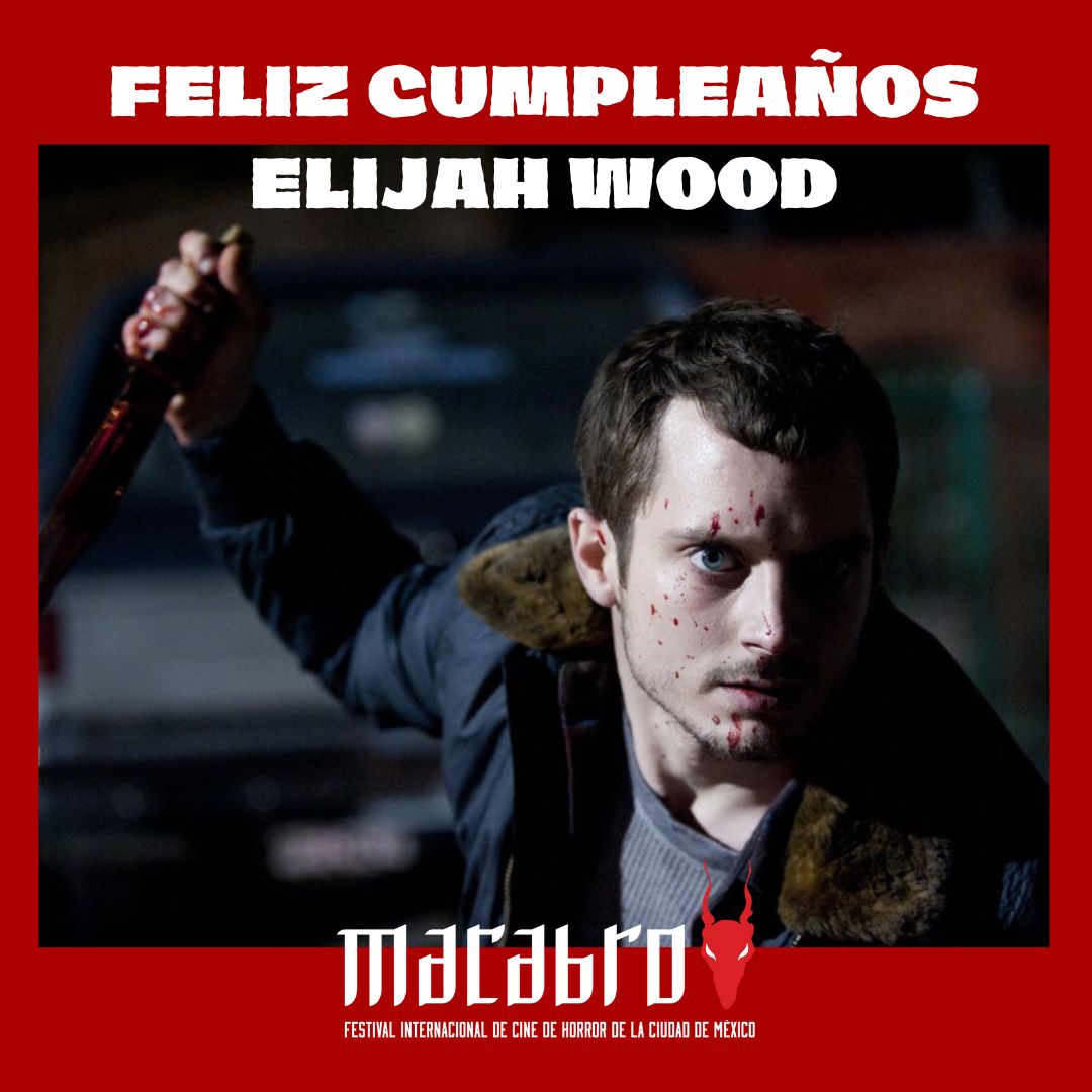 MacabroFICH's tweet photo. EFEMÉRIDES MACABRAS 👿
Excelente martes Banda Macabra, el día de hoy es cumpleaños de Elijah Wood quien ha participado encintas de terror como “El ángel Malvado”, “Maniac” y “Aulas Peligrosas”.
¡Muchas felicidades!
#ElijahWood #horrorfilms #HappyBirthday #horroractor https://t.co/qwRh3SFoD3