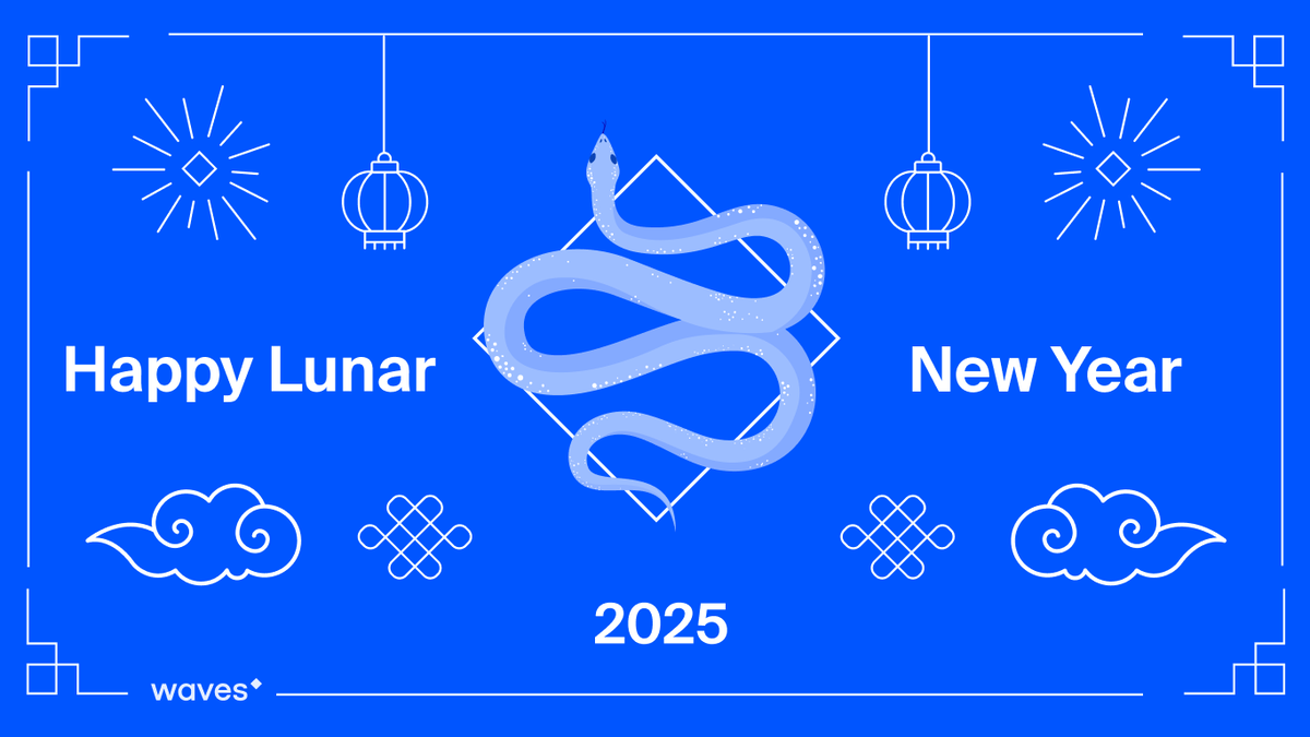 Happy Lunar New Year, our dear friends! 🎉

We wish you a year filled with groundbreaking innovations, good profits, and the ability to seize every opportunity in the blockchain world 🔷

May 2025 bring you flowing success, boundless growth, and all the happiness and wealth you