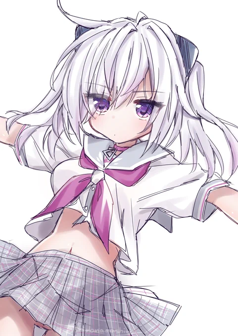 ワンドロシグマちゃん#アイこめ #アインシュタインより愛を込めて 