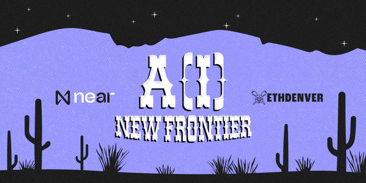 NEAR Protocol (@nearprotocol) on Twitter photo A(I)
New
Frontier
Join the NEAR Ecosystem at <a href="/EthereumDenver/">ETHDenver 🏔🦬🦄</a> 2025 for a premiere AI Roadshow - The Road to One Trillion Agents - alongside happy hours, mixers, and more!
🧵 A(I)
New
Frontier
Join the NEAR Ecosystem at <a href="/EthereumDenver/">ETHDenver 🏔🦬🦄</a> 2025 for a premiere AI Roadshow - The Road to One Trillion Agents - alongside happy hours, mixers, and more!
🧵
