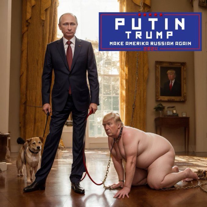 GetLabourOut's tweet image. Donald J Trump: Putin's Little Poodle Since a Long Time Ago 🤣