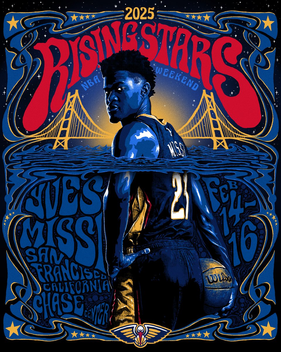 Bay Area Bound 🌉

Yves Missi is headed to All-Star Weekend as a Rising Star ⭐️