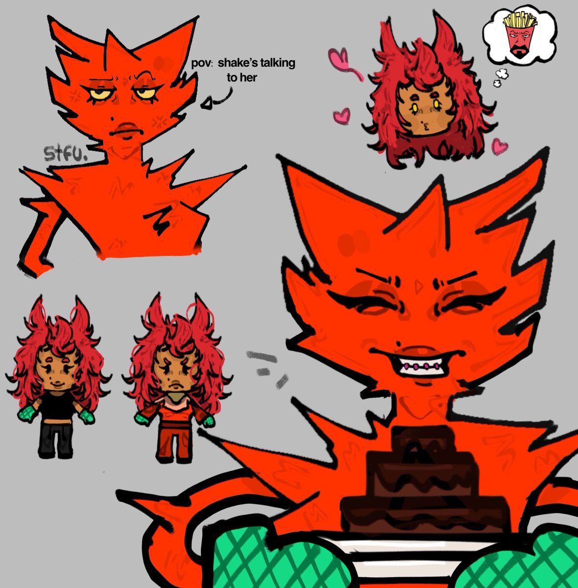 sweetiielana's tweet photo. rica , if you weren’t a diva , who would you be ?
(oc : @kabosujuicey !!)
꒰ #athf #athfoc #aquateenhungerforce #doodle ꒱ https://t.co/kqsiBt4A0D