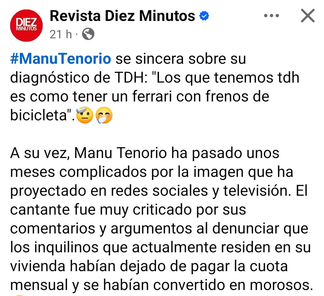 A ver, hijodelagranputa, soy TDAH, mi hijo y mi madre lo son, y ni de lejos,  nos comportamos cómo tu, SuNNormal. A ver si tu problema no va a ser el TDAH y va a ser el exceso de farlopa.