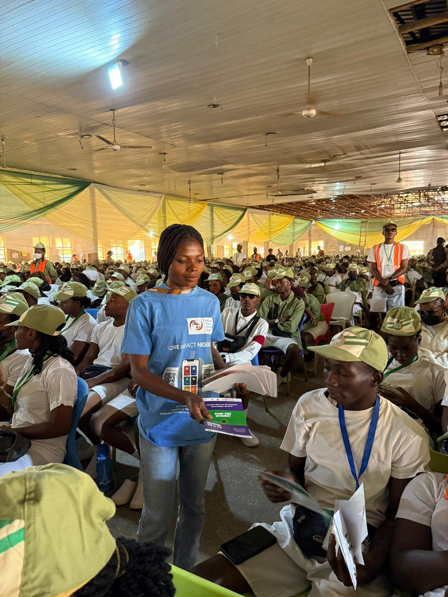 We spent our morning at the NYSC Camp in Kubwa, Abuja, rallying youth support for the Youth &amp; Gen-Z Against TB movement! In support of <a href="/NTBLCP1/">NTBLCP</a> and other amazing partners, we're spreading awareness, educating communities on the negative impact of stigma…