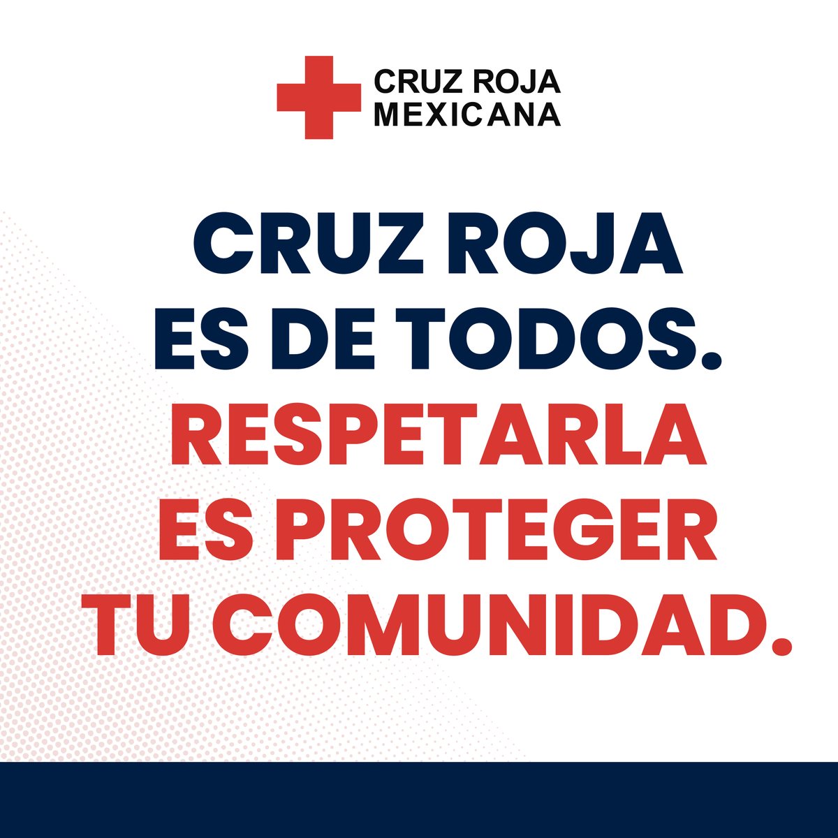 CruzRoja_MX's tweet photo. Cada voluntario, rescatista, paramédico y trabajador es una pieza clave en el cuidado y bienestar de nuestra comunidad. ⛑️

Su esfuerzo y valentía merecen ser reconocidos y valorados. #NoSomosElObjetivo https://t.co/D2MXuffPNu