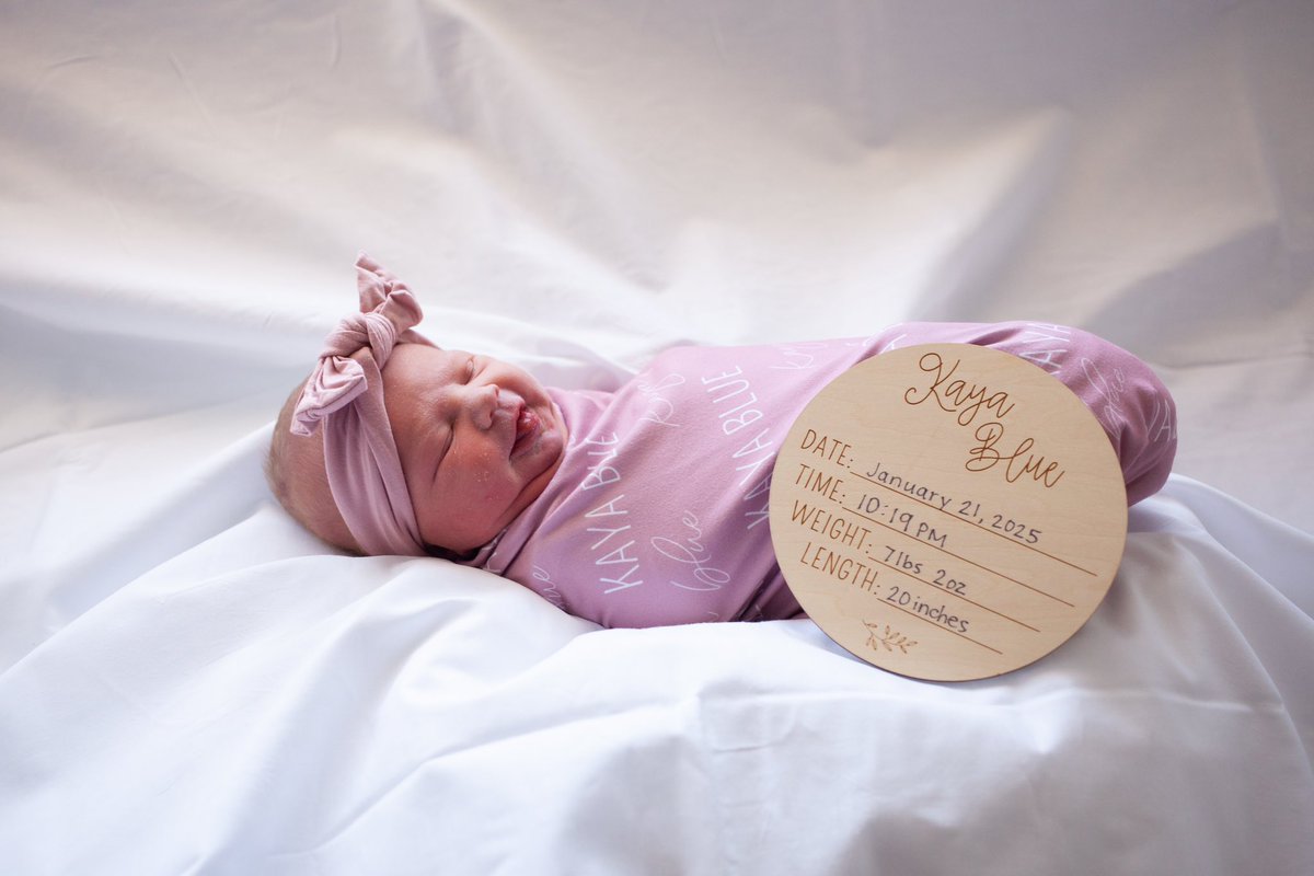 Meet our new little addition!

Kaya Blue Volz
1/21/25 at 10:19pm
7 lbs 2 oz &amp; 20 inches