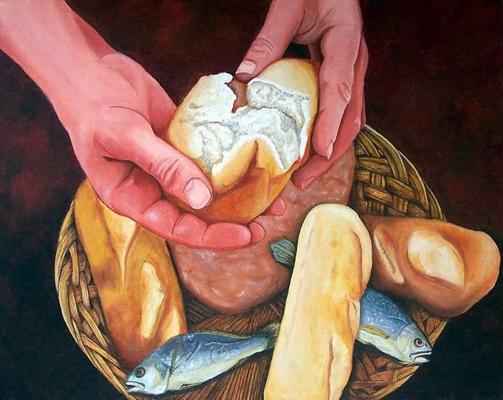 Jesus_Savior's tweet image. “Jesus answered them and said, Verily, verily, I say unto you, Ye seek me, not because ye saw the miracles, but because ye did eat of the loaves, and were filled.” John 6:26 #loaves #filled #satisfied #miracles #Jesus #savior #redeemer #redeemed #Godspromises