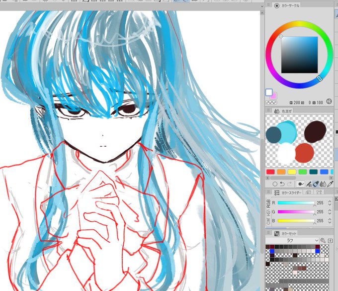 すぐ消えるラフと完成

ラフ通りに描くわけではなく
少しずつ修正を繰り返すので
絵が上手くなるのは目が良くなる事だと思う
勿論ラフが良くてそのままの時もあるし
なんかラフの方が良くね?ってなることもある

数日前に描いた絵のアラが見えるのが辛い
過去絵を掲載するのは何気に恥ずかしい 