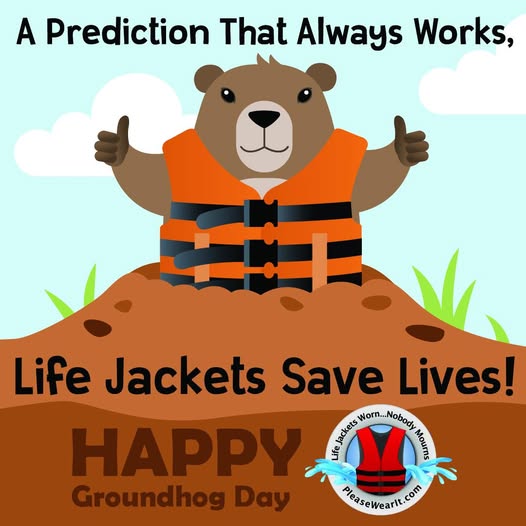 SamsSurveyors's tweet photo. Be safe. We care.

Society of Accredited Marine Surveyors® SAMS®
https://t.co/GhhLKs33LJ

#boatsurvey #marinesurveyor #YachtSurvey #YachtSurveyor #boatingsafety #lifejacket #watersafety #staysafeafloat #lifejacketwearit #Wearit #BoatResponsibly #GroundhogDay https://t.co/gJvPTyM6dF