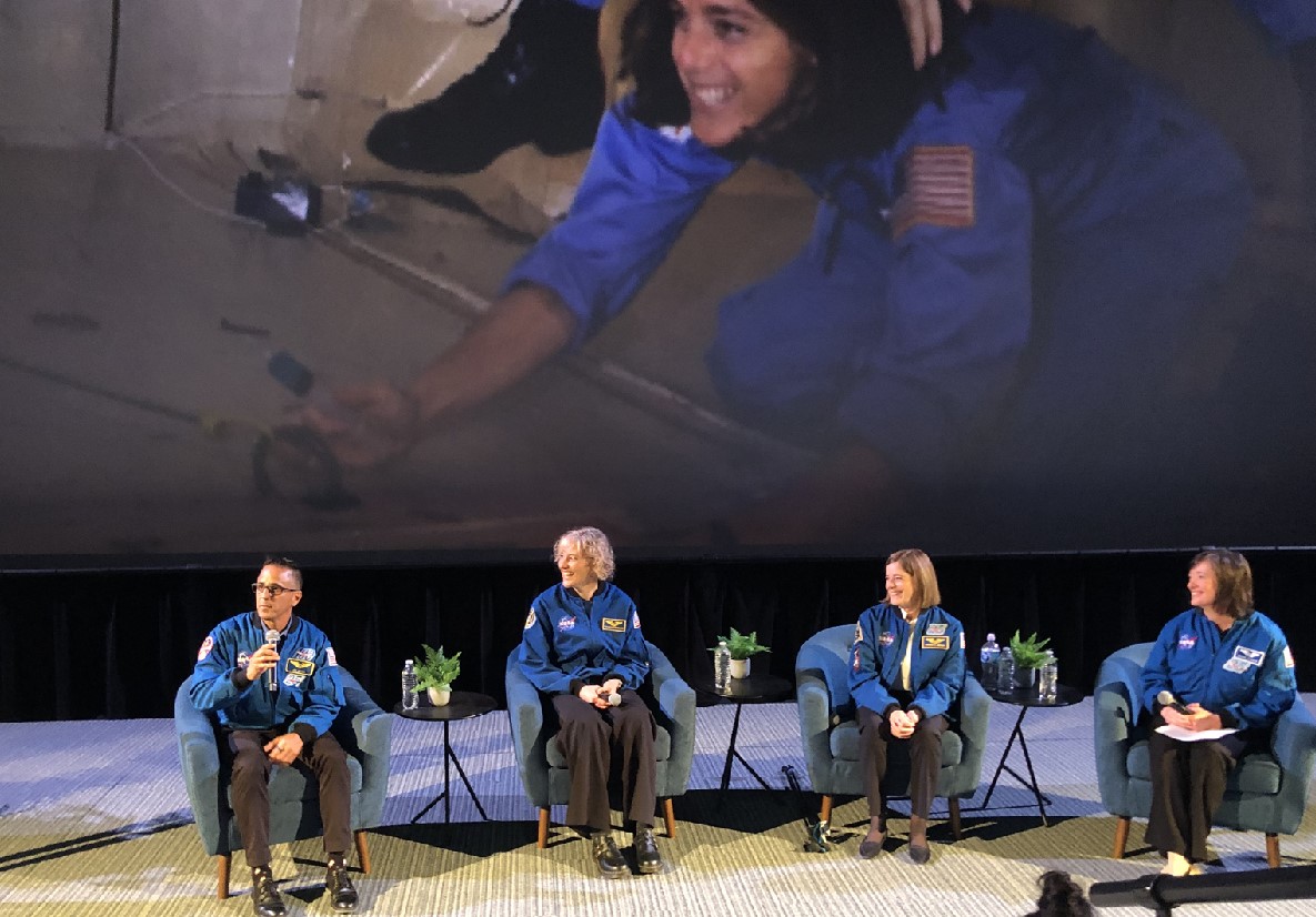 Just registered for next week's Space Exploration Educators Conference 2025 at <a href="/SpaceCenterHou/">Space Center Houston</a>. Looking forward to seeing many friends from previous years at the conference. (Photo of astronaut panel at last year's conference.) #SEEC2025