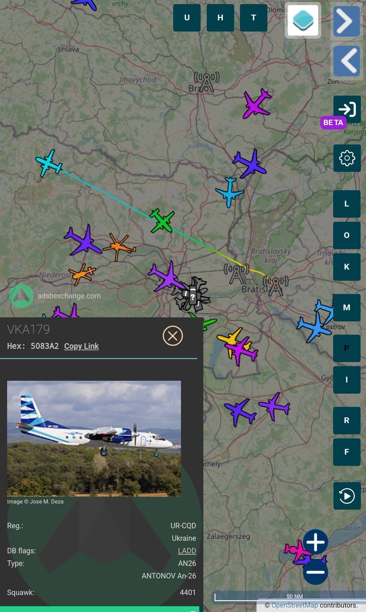 Essiejosie's tweet photo. #VulkanAir UR-CQD AN26 #VKA179 is on the way #DublinAirport 😀✈️ https://t.co/xUGZEzhEAl