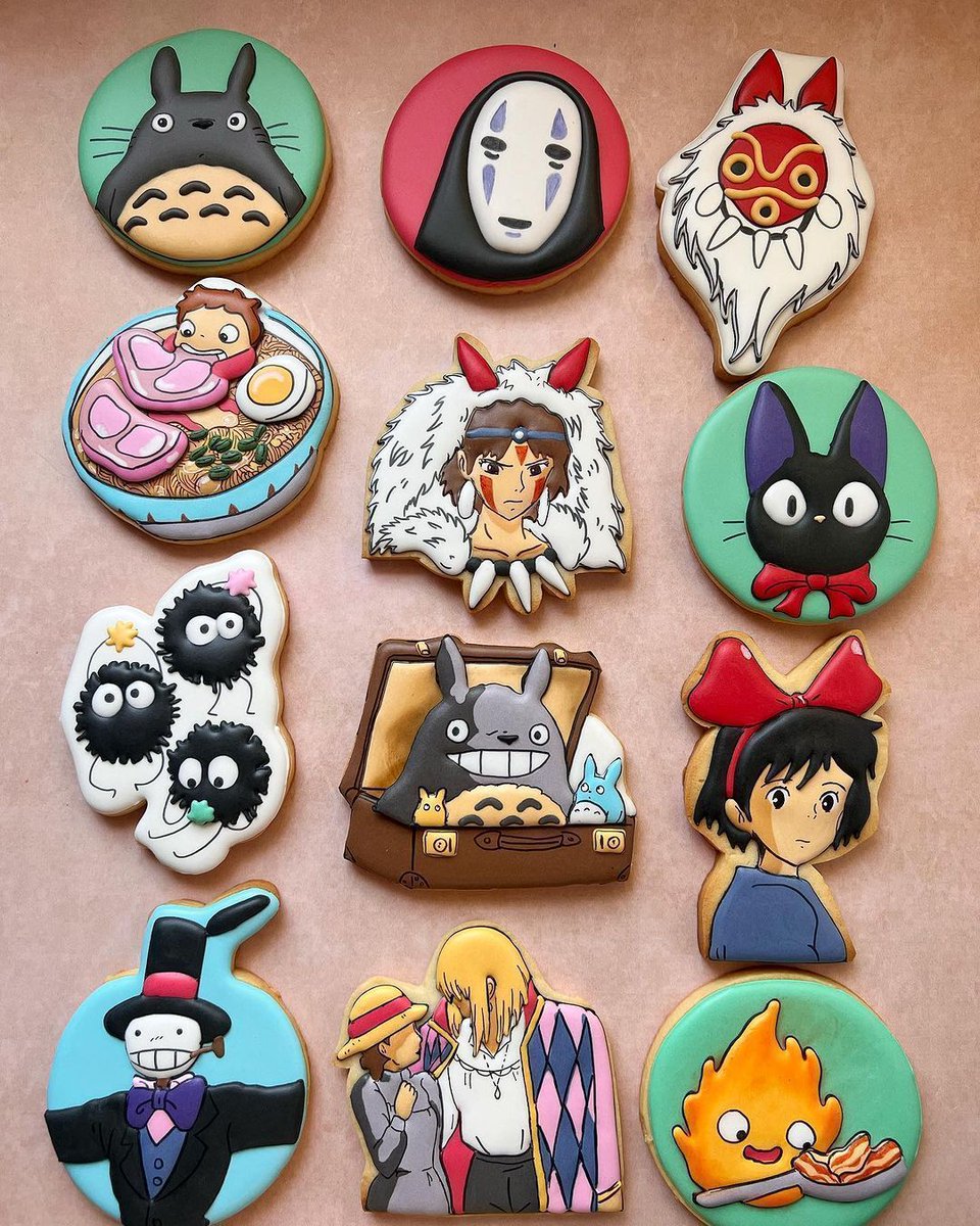 anime_'s tweet photo. Ghibli cookies 🍪 https://t.co/Z5jyJl7ZPj