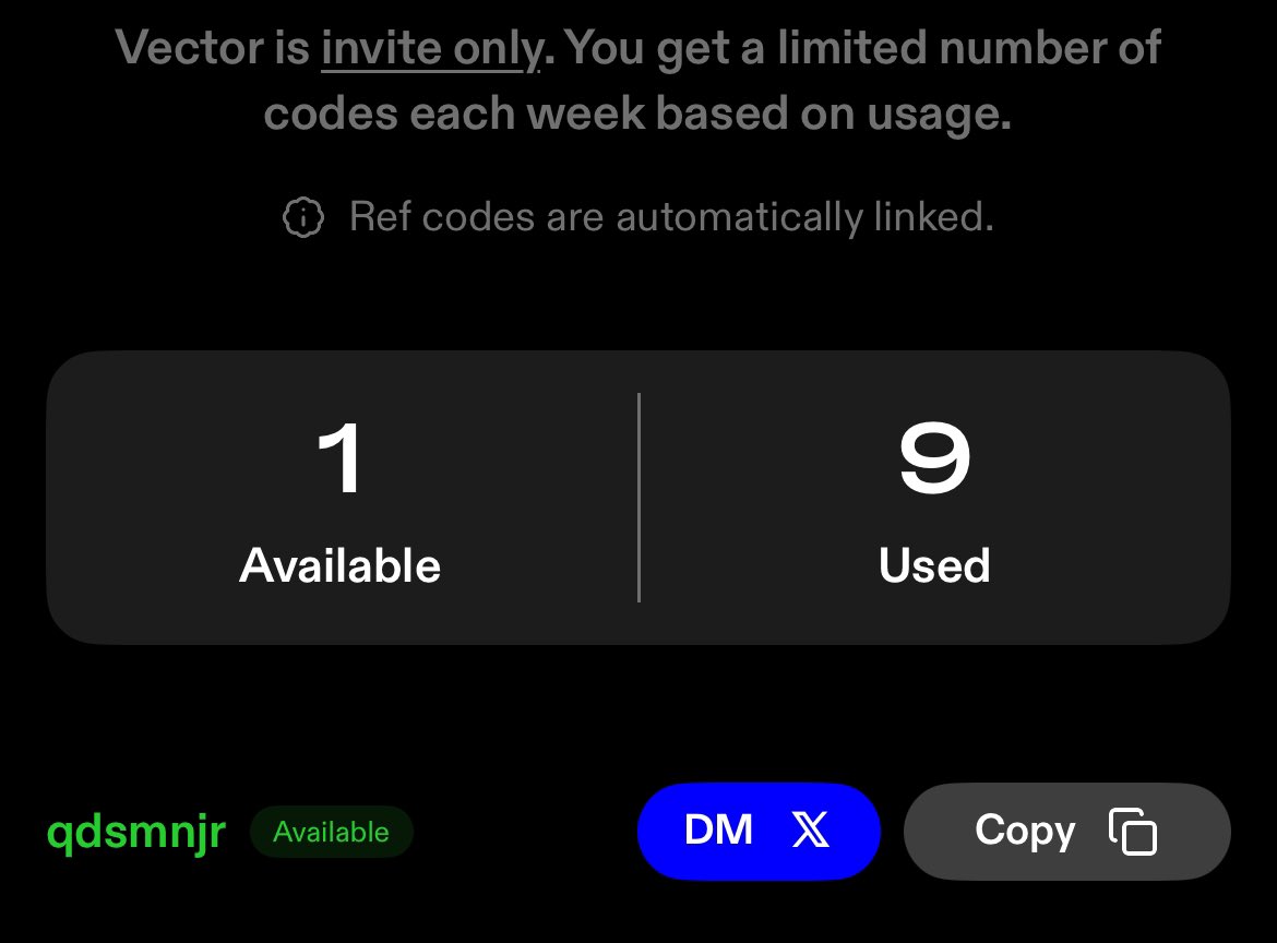 Nikk_yhs's tweet photo. @VECTORDOTFUN One last code in the bank https://t.co/WHLzlK2KZ9