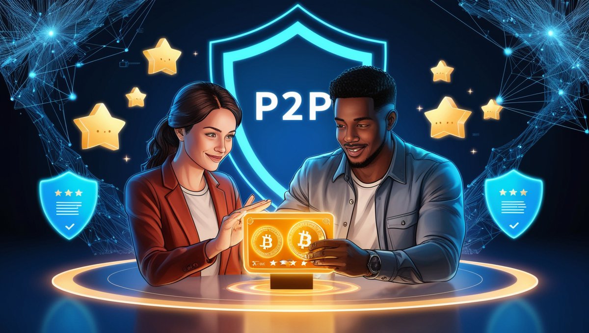 dextradewallet's tweet photo. P2P Tip: Keep your assets safe! Always verify your trading partners' ratings before completing a swap. #DexTradeP2P #Crypto https://t.co/0c1xW13ajC