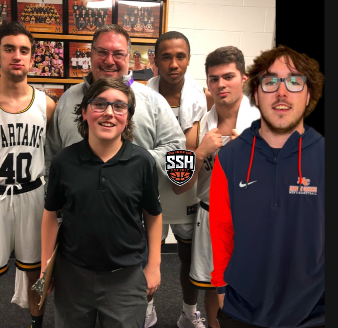 ssuburbanhoops's tweet photo. Hey @MCHS_MBball @Athletics_MCHS @Blais922 

Do yall know this really nice kid I met at Marian with an unique zest for coaching basketball that now is a young adult with a mustache and nicely shaped beard? 

Looks real famaliar 🤔 #2018/#2025 

Anyway, I’m hearing that he’s currently doing very well as a men’s basketball student assistant at Morton College. 

Continued Blessings Casey.. 

I already know how your future is gonna pan out - it’s in the blood #SouthSuburbanMade🩸💉👊🏽