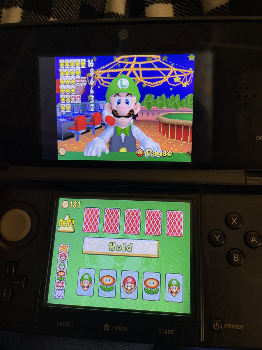 i luv gambling on my zelda 3ds