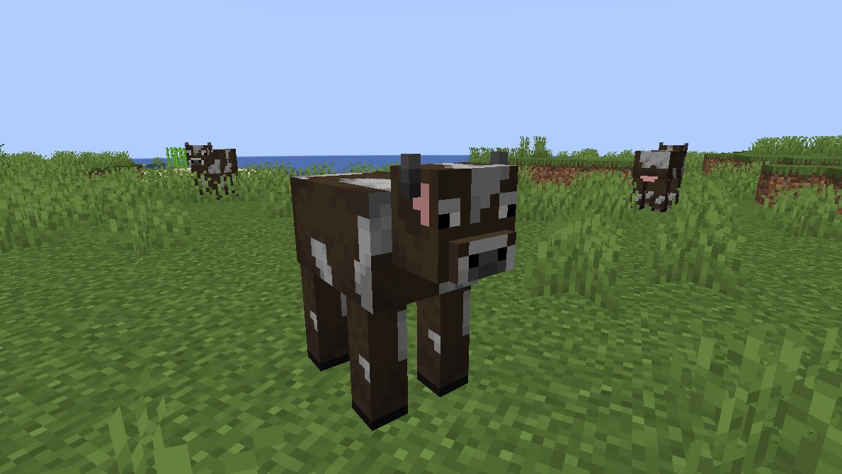 Funny_Anar's tweet photo. COWS HAVE SNOUTS NOW in the latest snapshot! Stay tuned to see them yourself :) https://t.co/b5XxOx9UDr